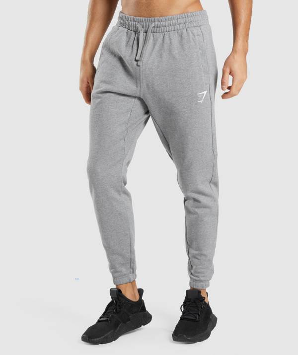 Panske Joggers Gymshark Essential Oversized Siva | JY6435807